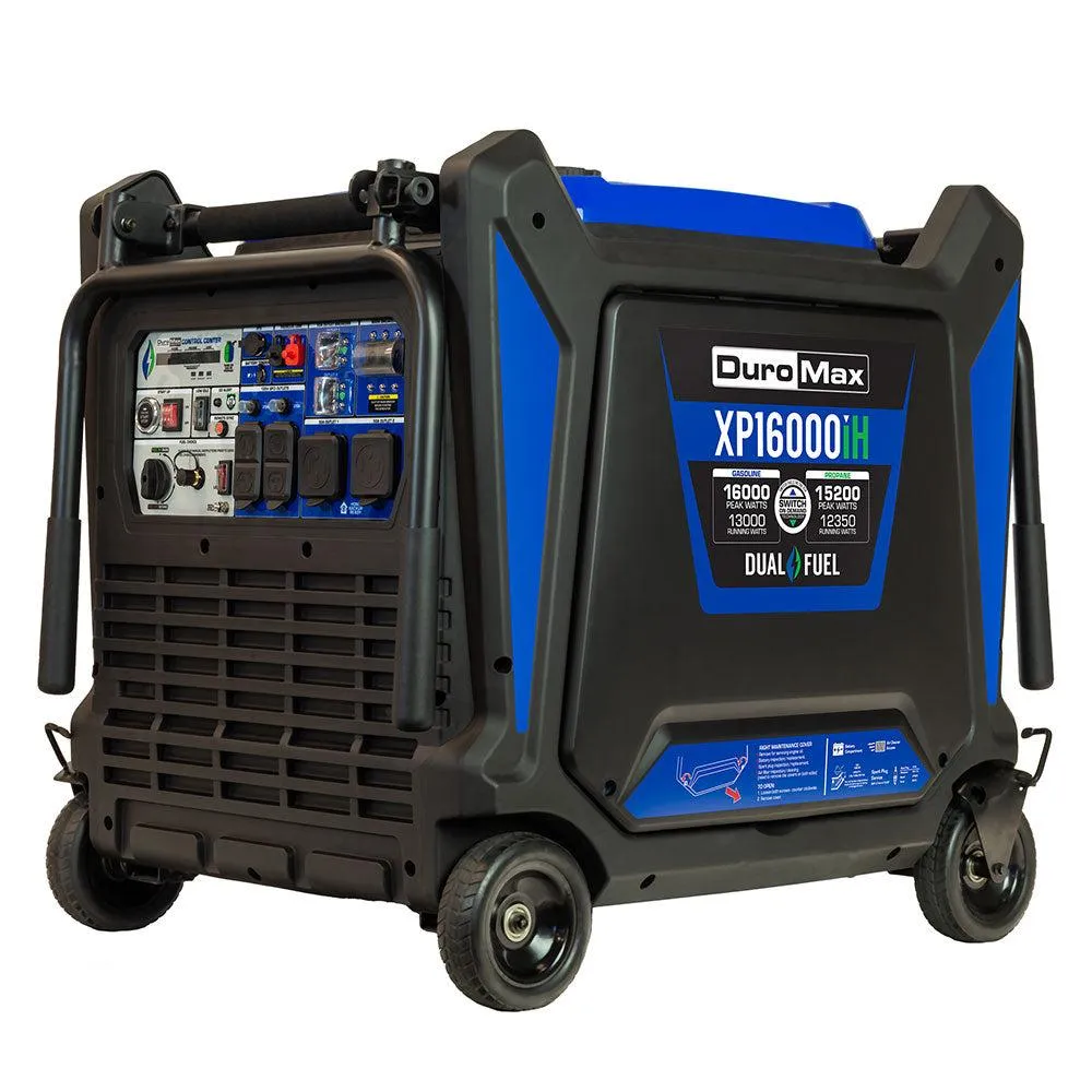 16,000 Watt Dual Fuel Portable Inverter Generator w/ CO Alert