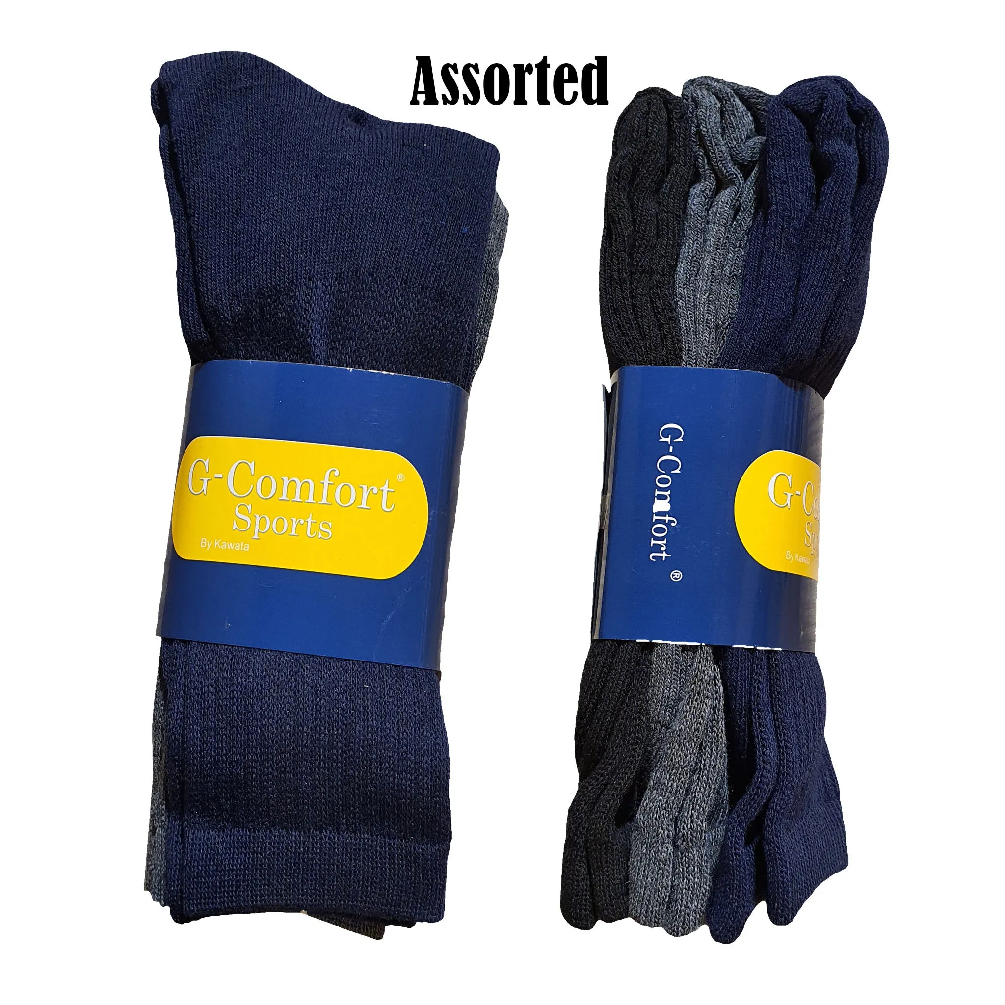 3-in-1 Mid Calf Socks ( Value Pack )