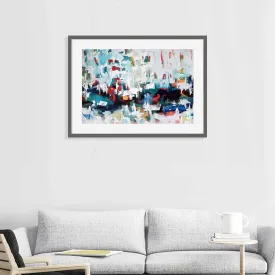 Abstract 199 Framed Art