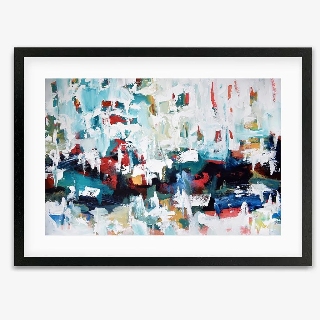 Abstract 199 Framed Art