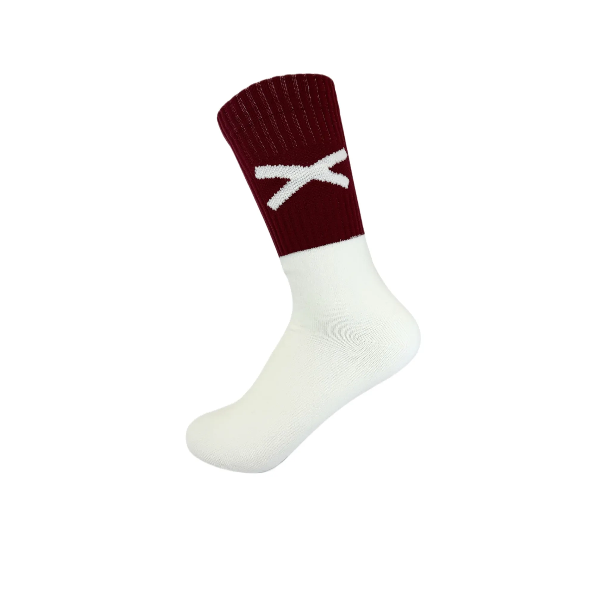 Action X Gaelic Games sock (Maroon and White)