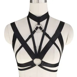 Adjustable Spandex Harness Bra