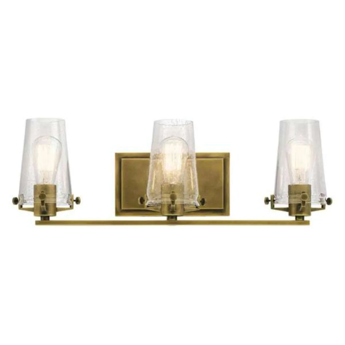 Alton 24 in. 3 Lights Vanity Light Brass Finish