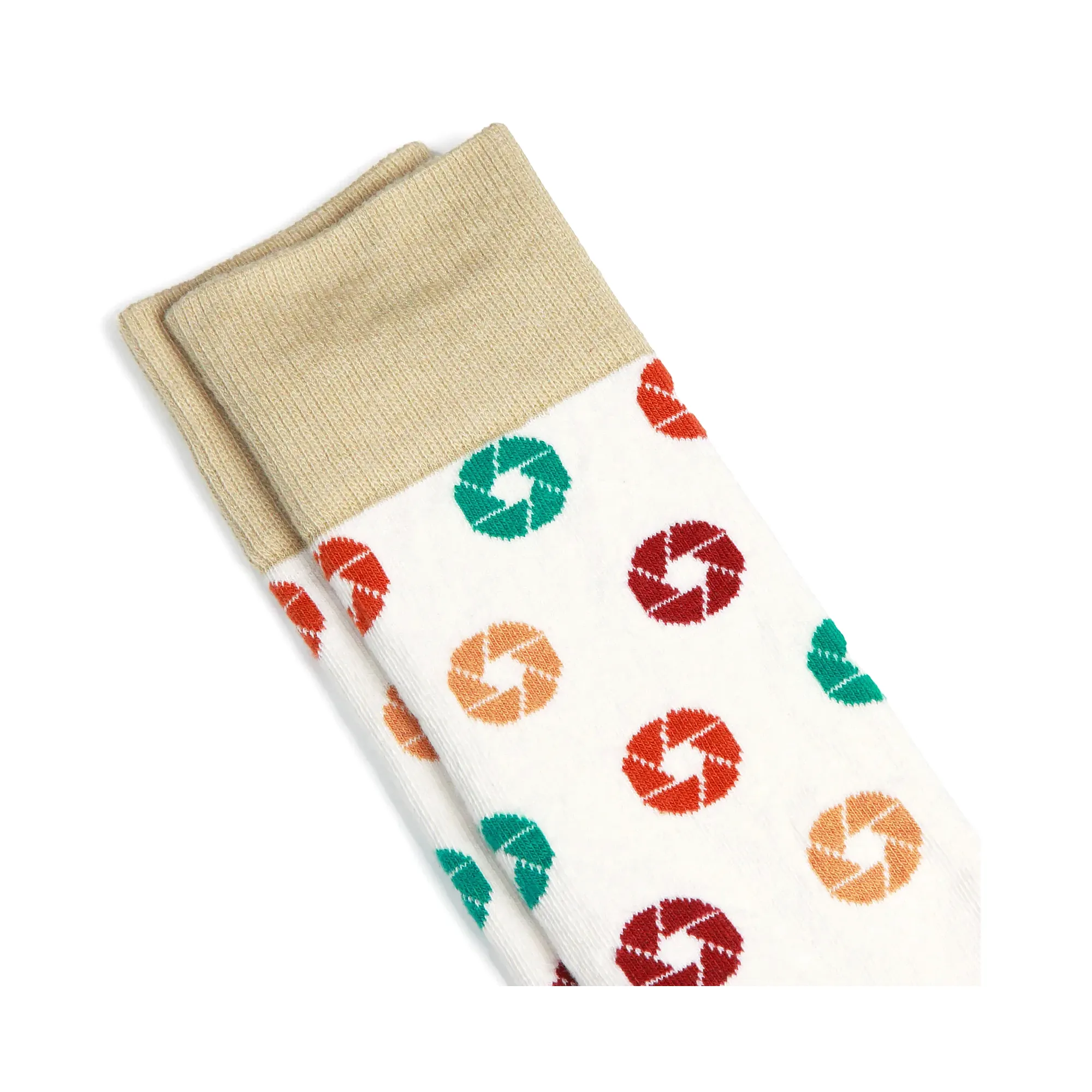 Aperture Socks - Natural