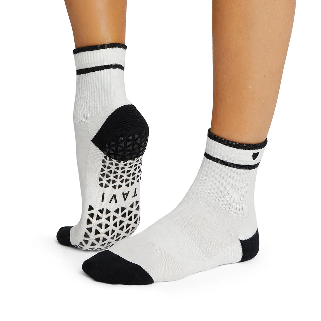 Aria - Midi Crew - Grip Socks (Pilates / Barre)