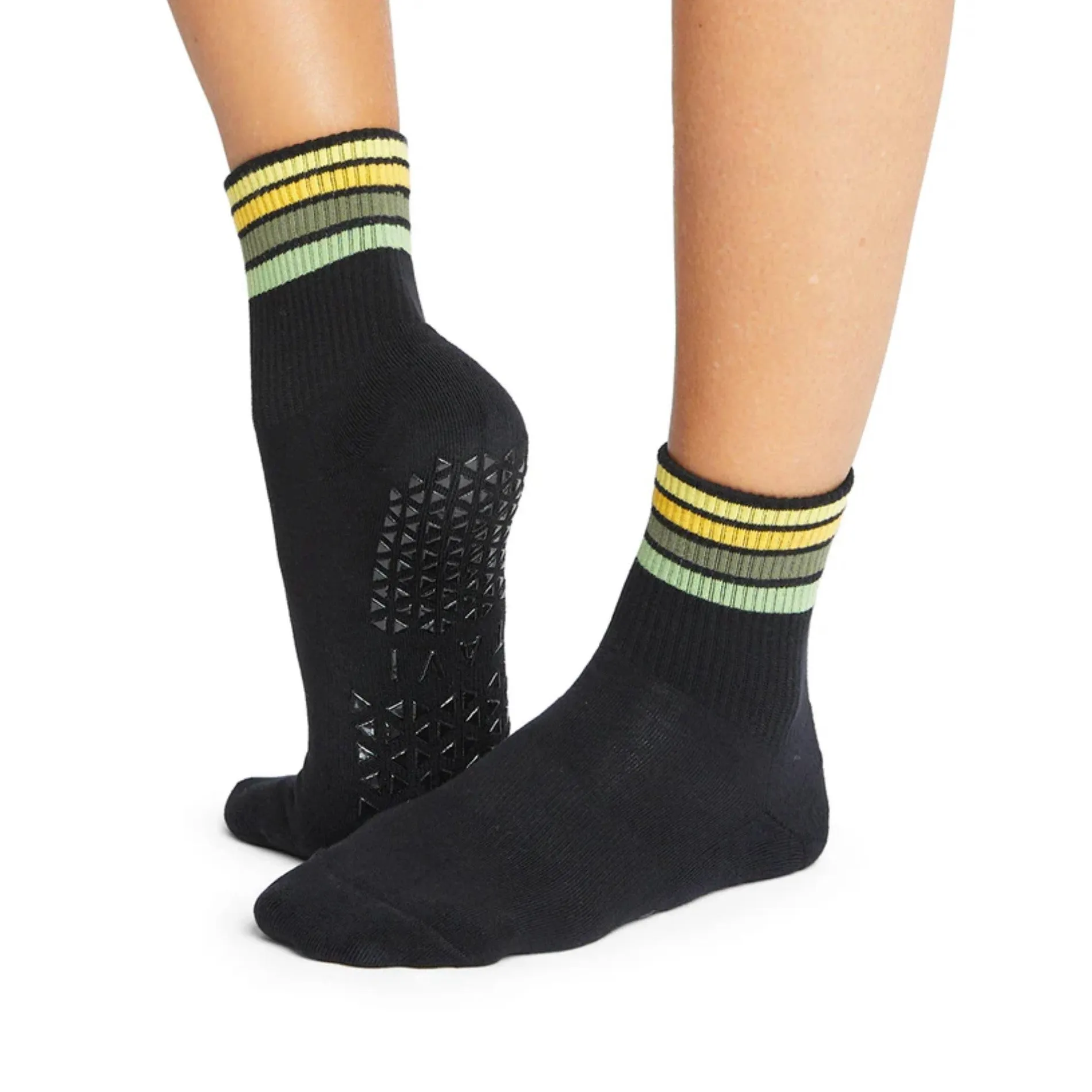 Aria - Midi Crew - Grip Socks (Pilates / Barre)