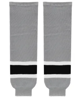 Athletic Knit (AK) HS630-954 Los Angeles Kings Stadium Series Grey Knit Ice Hockey Socks