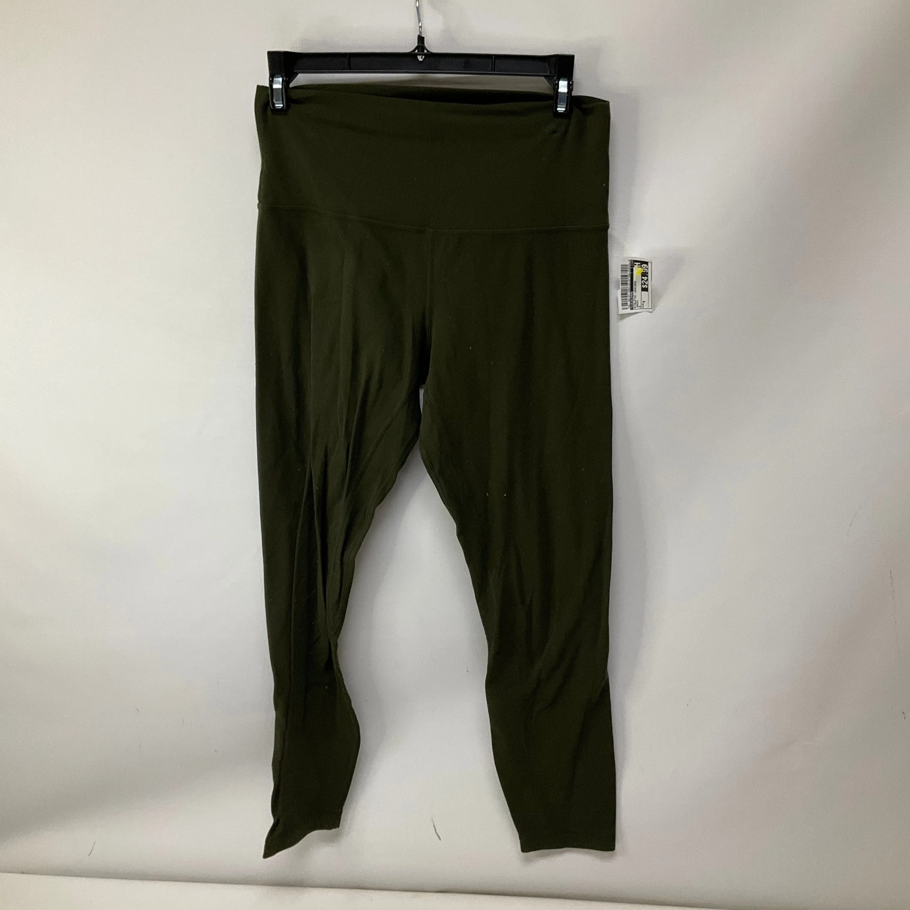 Athletic Leggings By Lululemon In Green, Size: 8