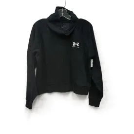 Athletic Sweatshirt Collar By Under Armour In Navy, Size: M