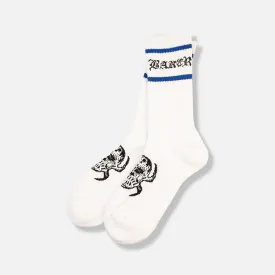 Baker Olde Socks - White (pair)