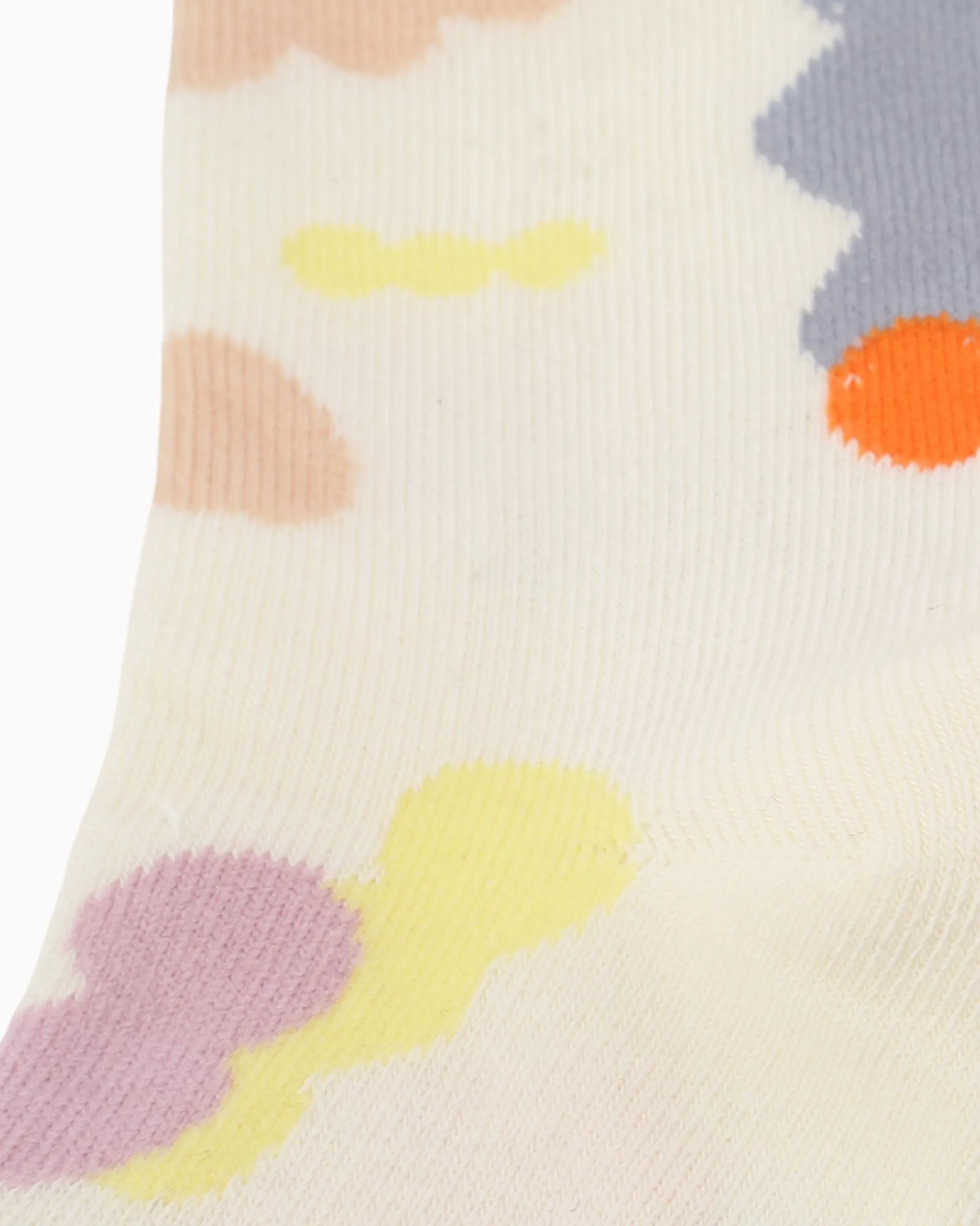 Balloon Knitted Socks (White)