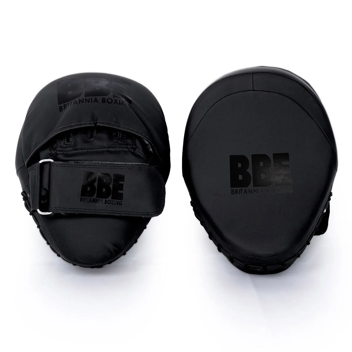 BBE Curved Hook and Jab Pads | Matte Black