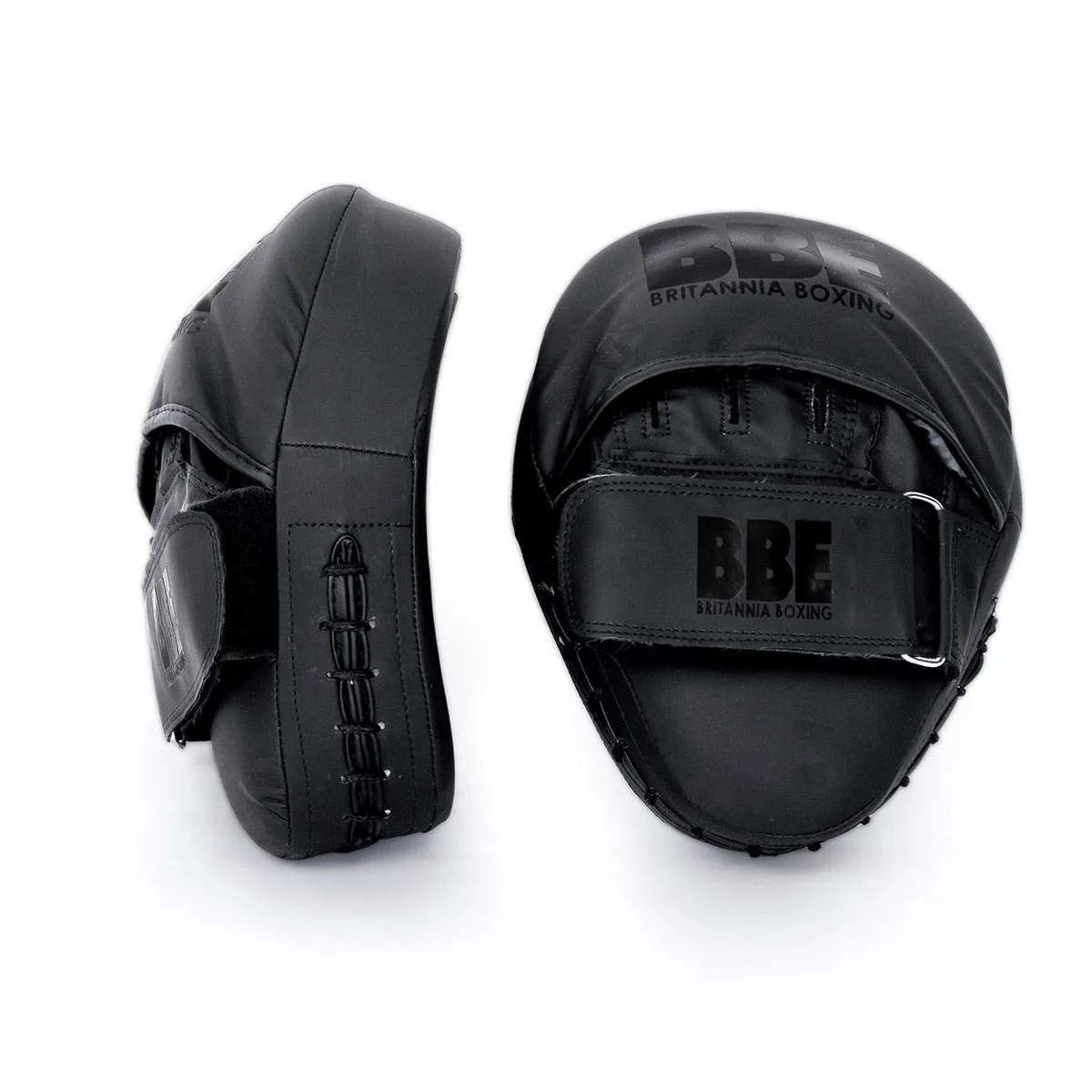 BBE Curved Hook and Jab Pads | Matte Black