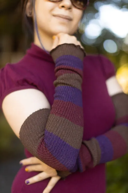 Berry Cobbler Stripes Warmers