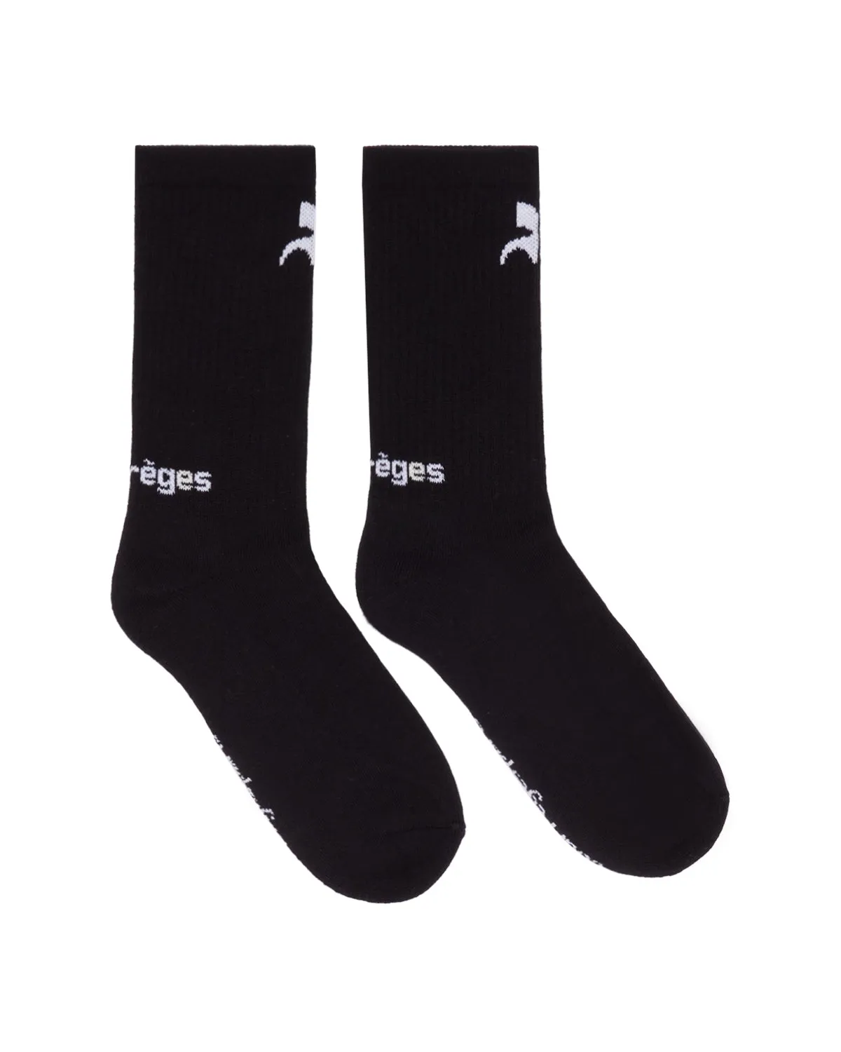 Black Logo Socks