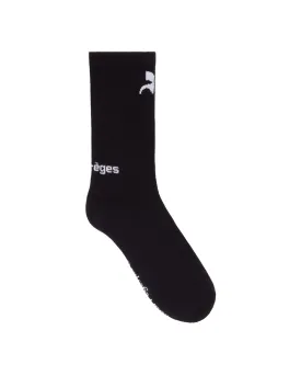 Black Logo Socks