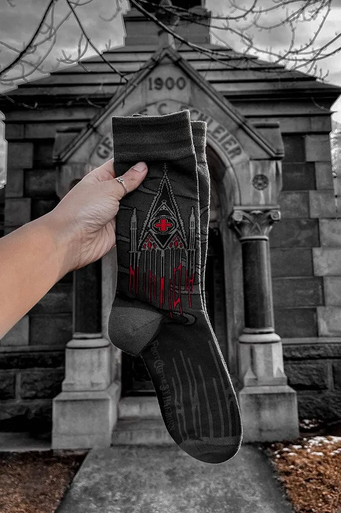 Blood Cathedral Socks