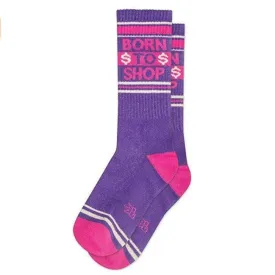 Born to Shop Socks Unisex Crew Sock