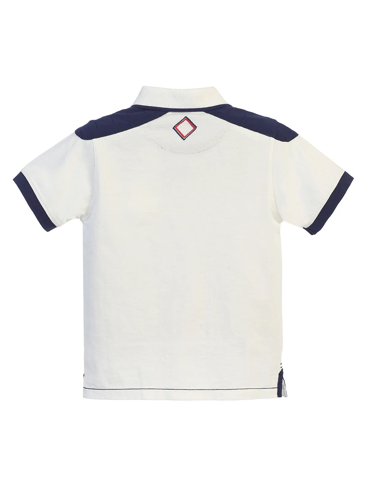 Boy's Nautical Polo Shirt