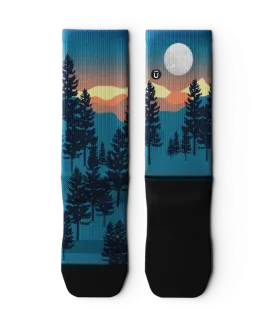 Bright Night Crew Socks