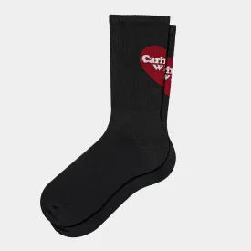 Carhartt WIP - Heart Socks - Black