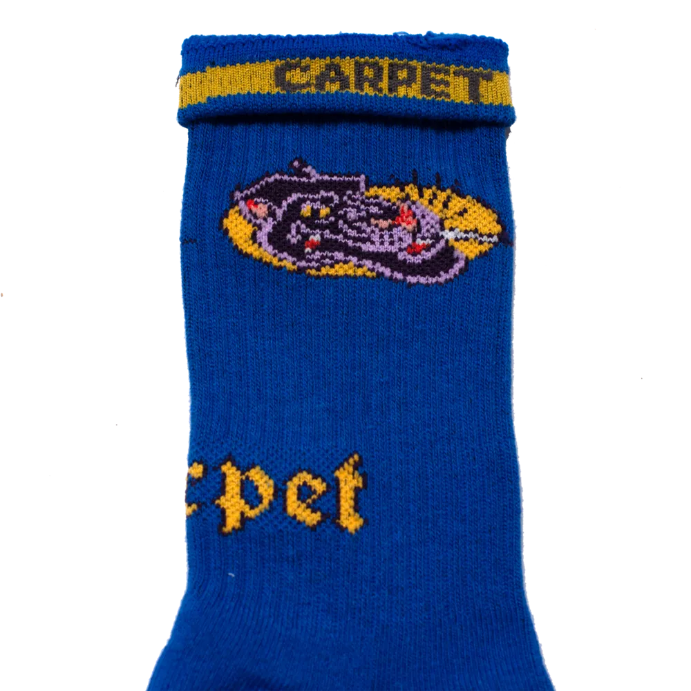 Carpet Panther Socks Blue