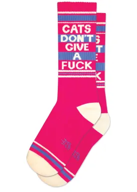 Cats Don't Give a Fuck Socks