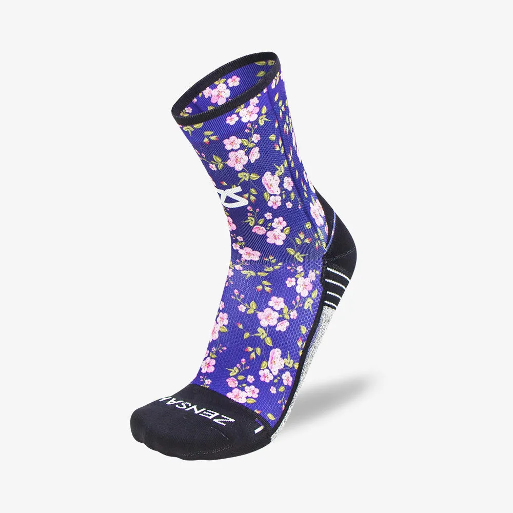 Cherry Blossoms Socks (Mini-Crew)