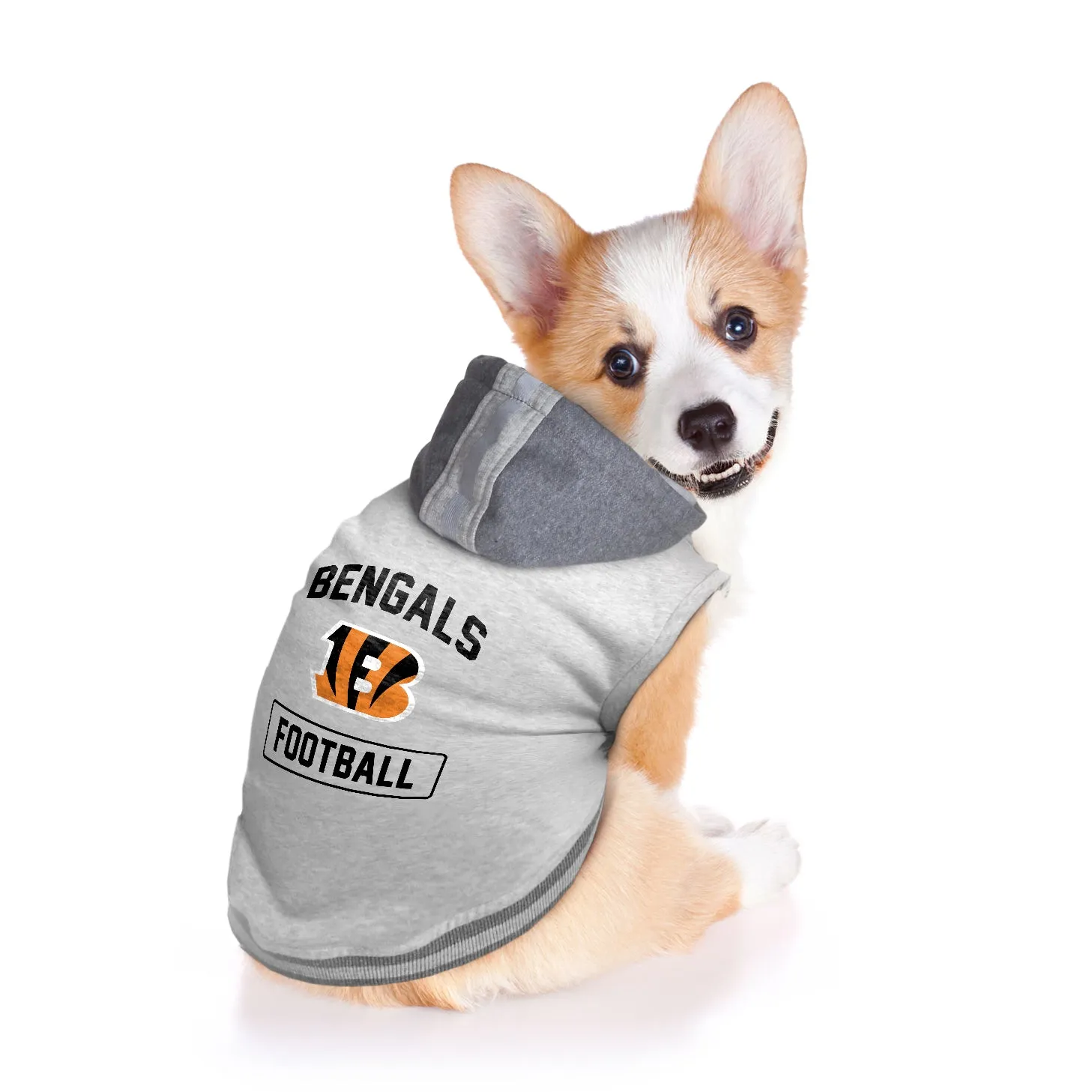 Cincinnati Bengals Pet Hooded Crewneck