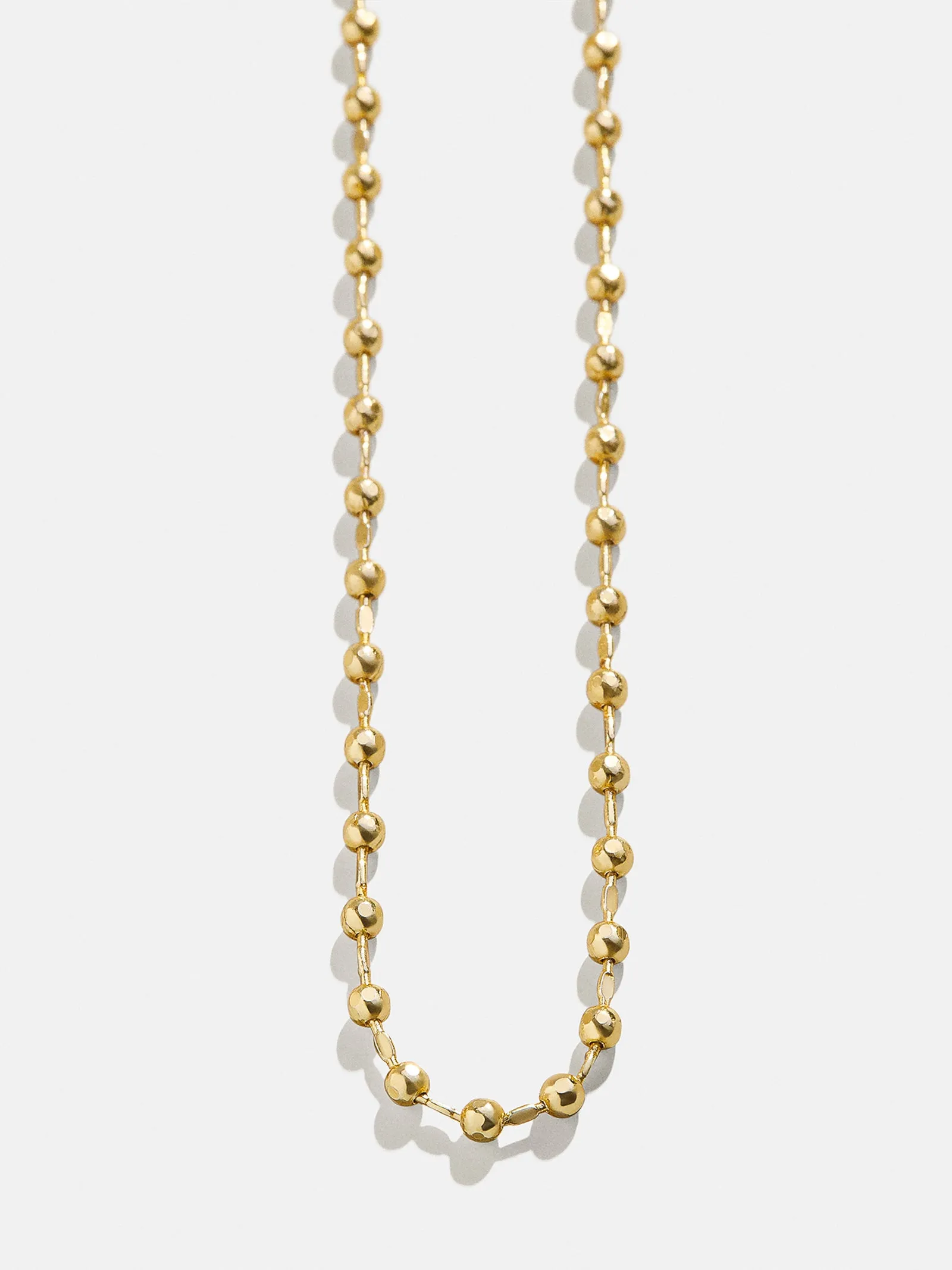 Cluster Charm Necklace Chain - Gold