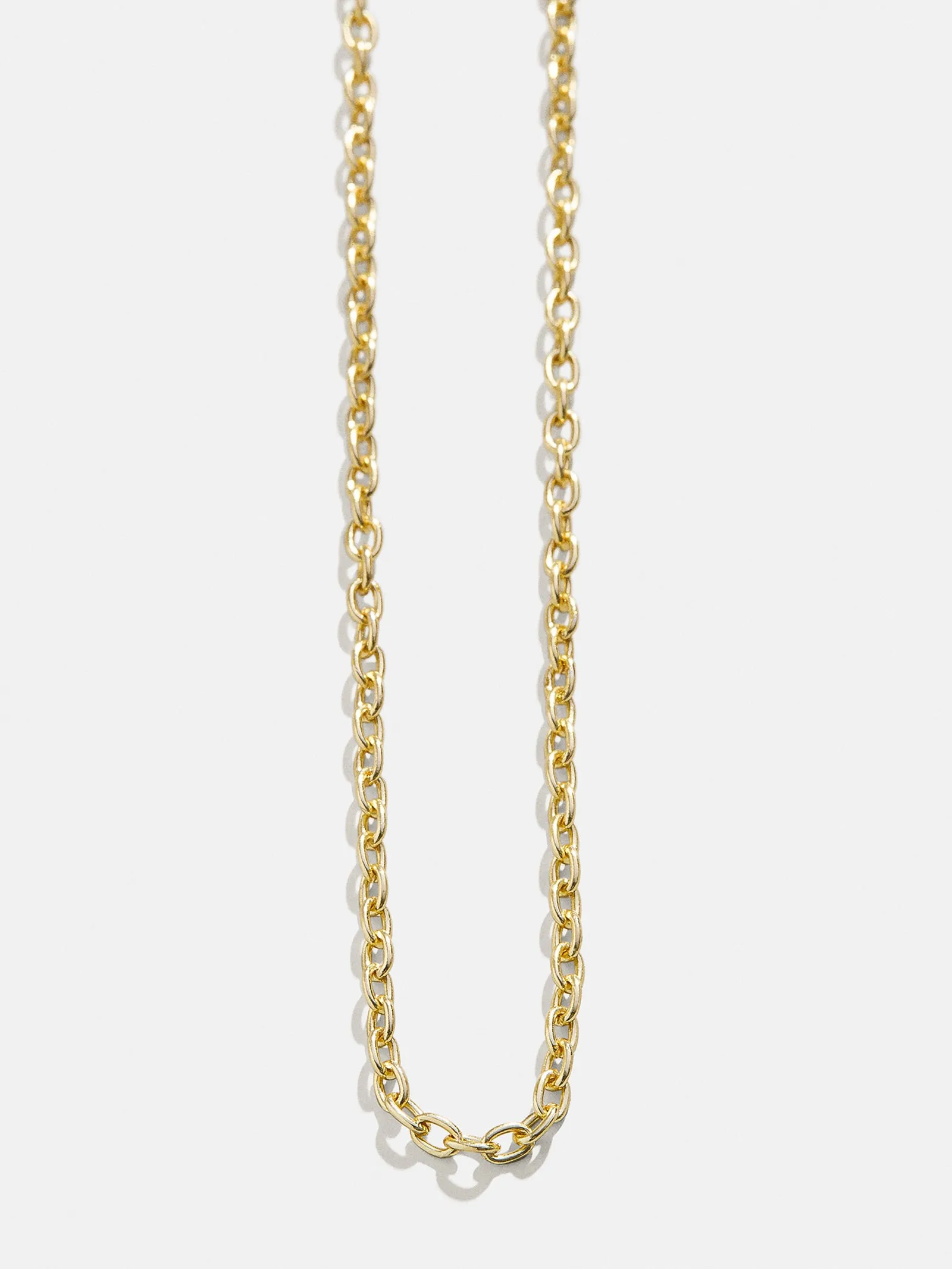 Cluster Charm Necklace Chain - Gold