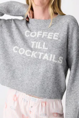 Coffee Till Cocktails Knit Sweater