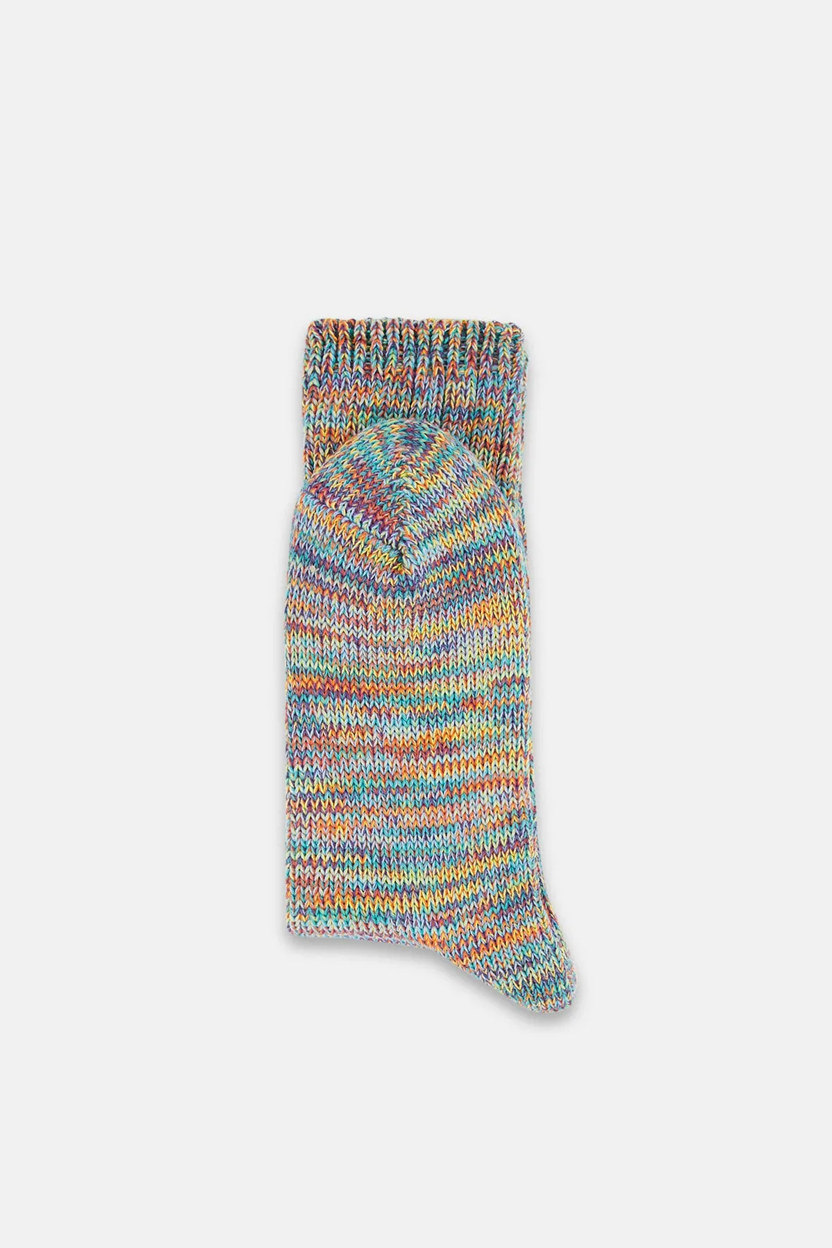 Color Mix Crew Socks