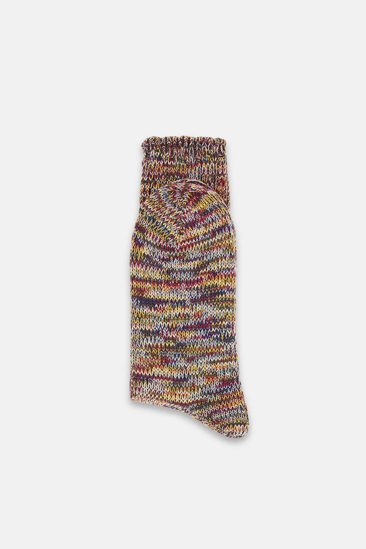 Color Mix Crew Socks