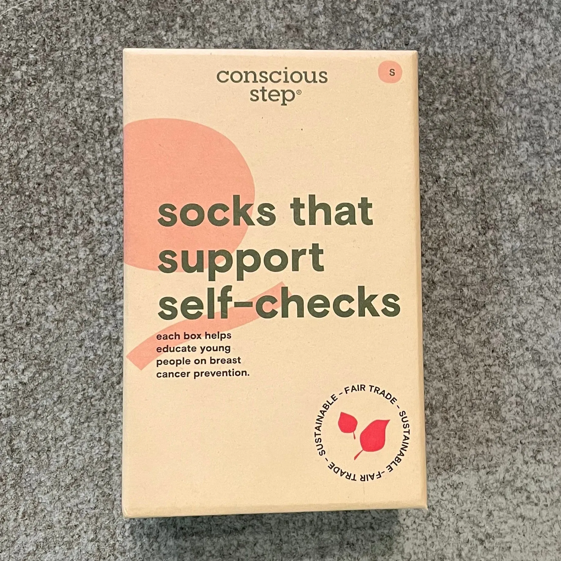 Conscious Step - 3 Pack of Socks That Support Self Checks