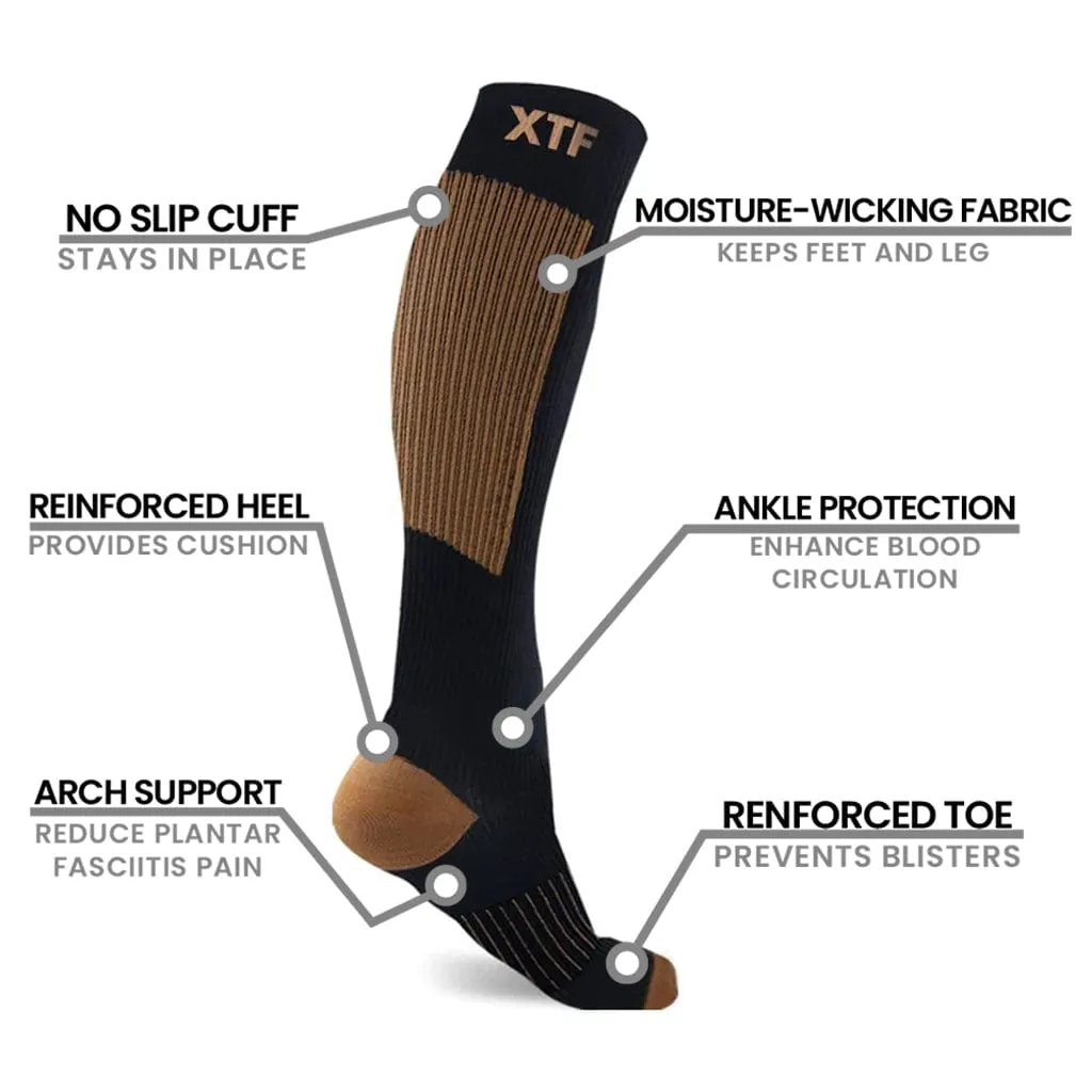 Copper-Infused Socks - Original (6-Pairs)