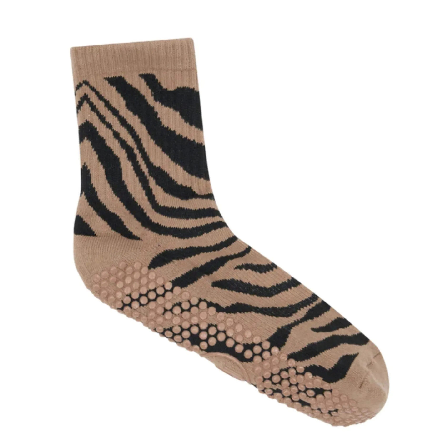 Crew - Zebra Grip Socks (Barre / Pilates)