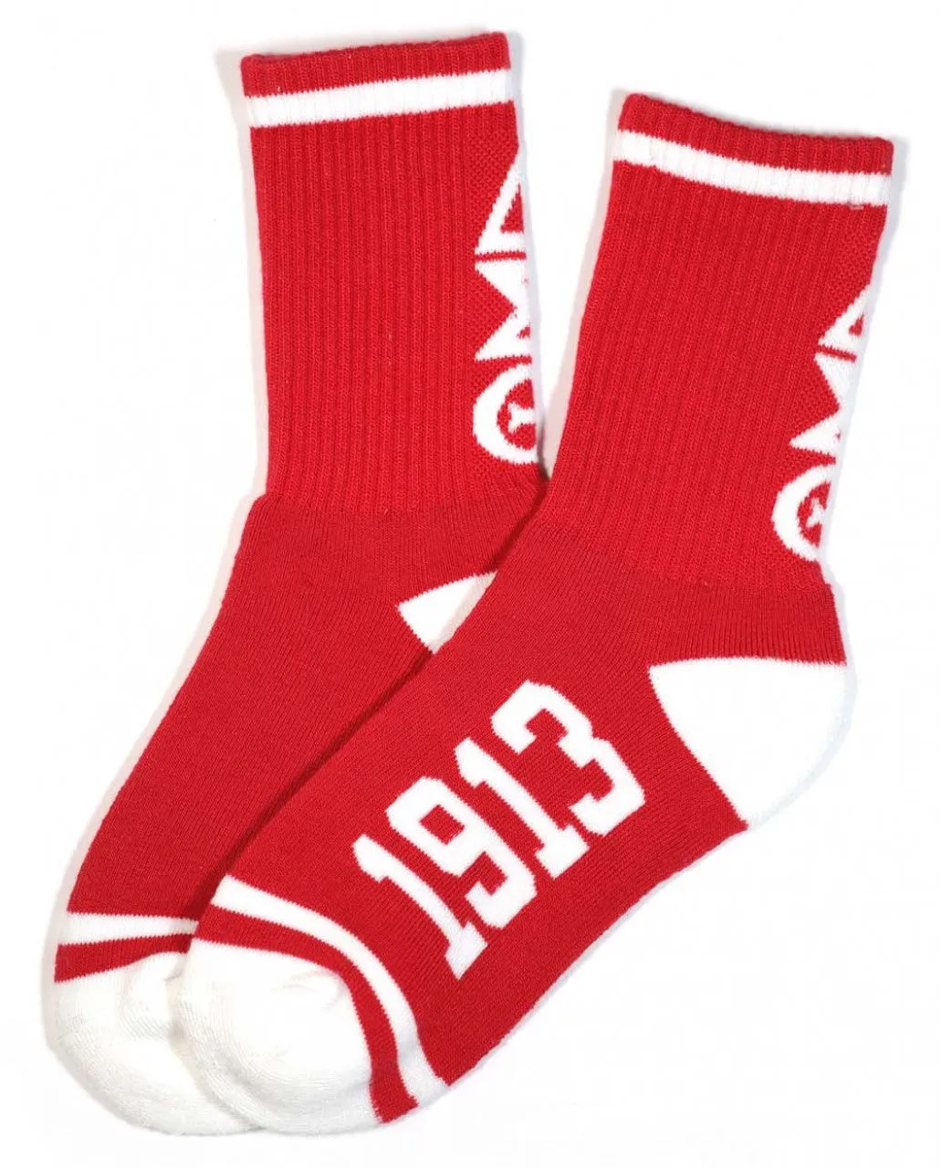 Delta Sigma Theta M4 Socks Red