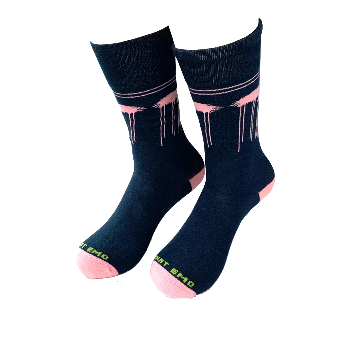 Dirt Emo Socks