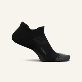 Elite Max Cushion No Show Tab Sock in Basic Black