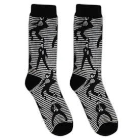 Elvis Jailhouse Rock Crew Socks