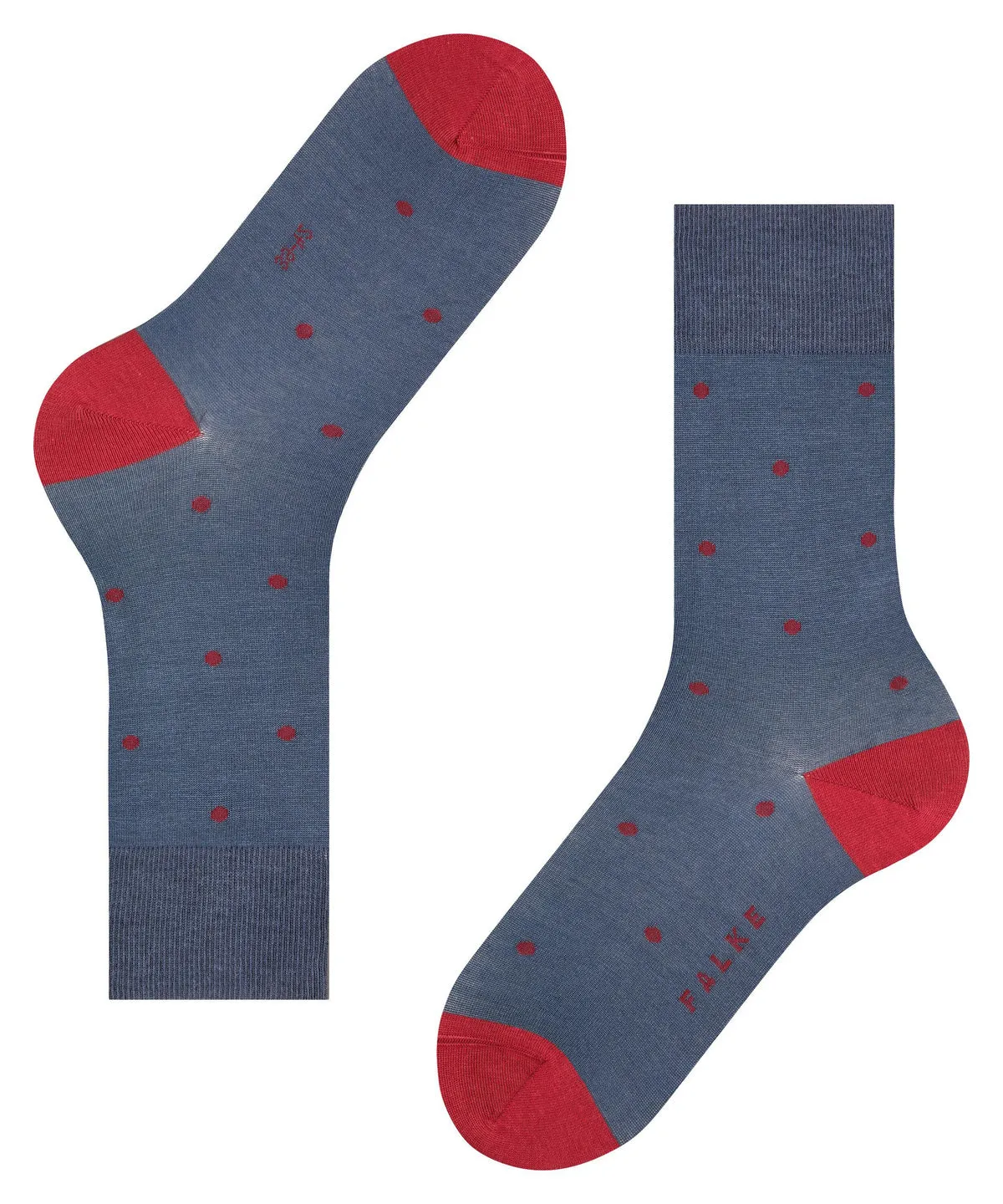 Falke 13269 6220 Dot Sock Blue/Red