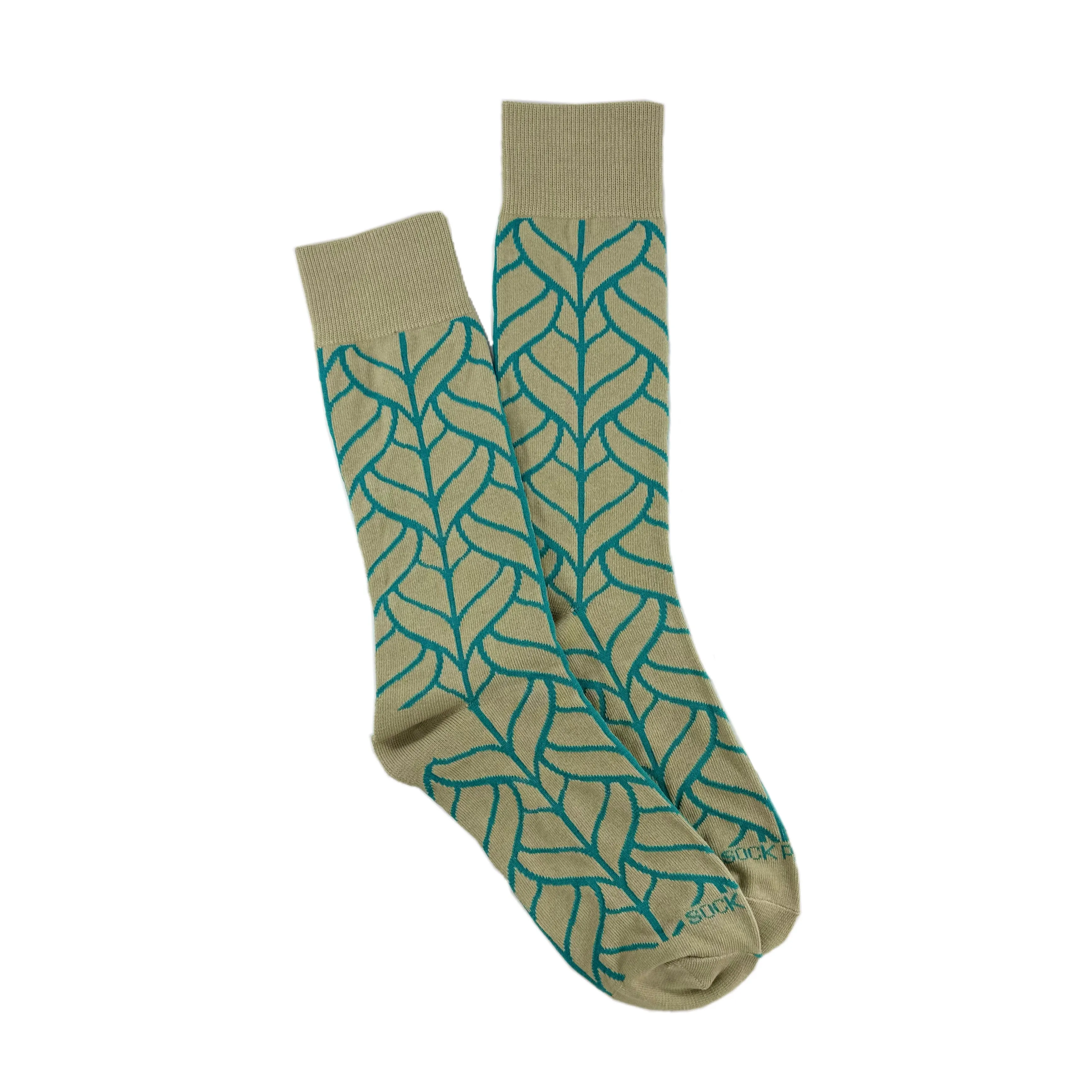 Fall Leaf Patterned Socks from the Sock Panda (Adult Large - Men's Shoe Sizes 8-12)