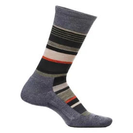 Feetures Be Bold Cushion Crew Grey Socks (Men's)