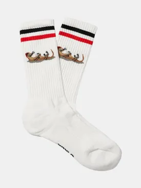 Flow Socks White