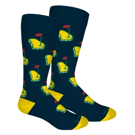 Georgia Golf Crew Socks