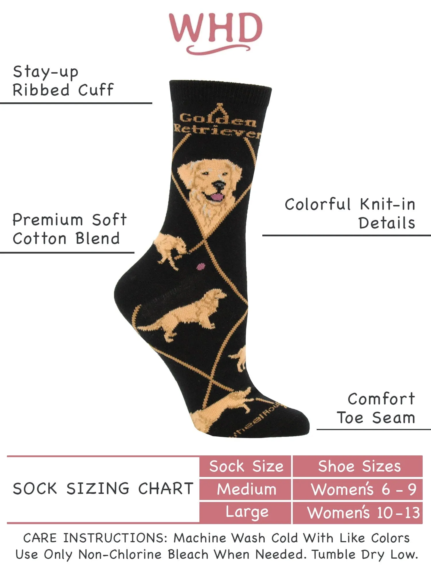 Golden Retriever Socks Perfect Dog Lovers Gift