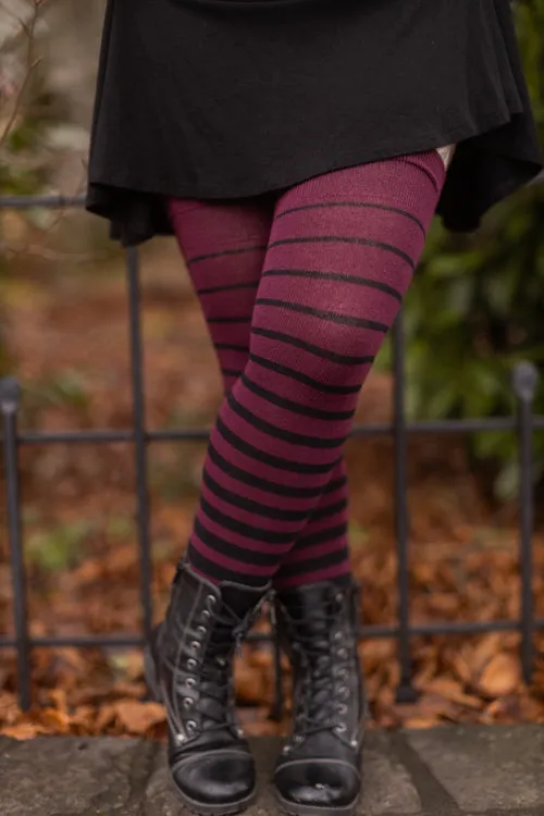 Gradient Stripes Extraordinary Thigh High