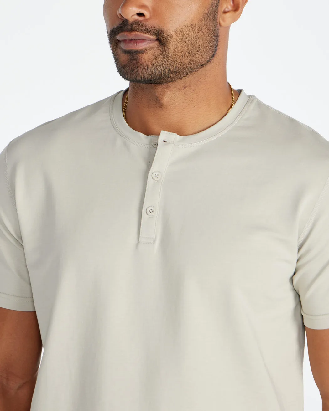 Henley Drop-Cut: LUX <!-- Size S -->