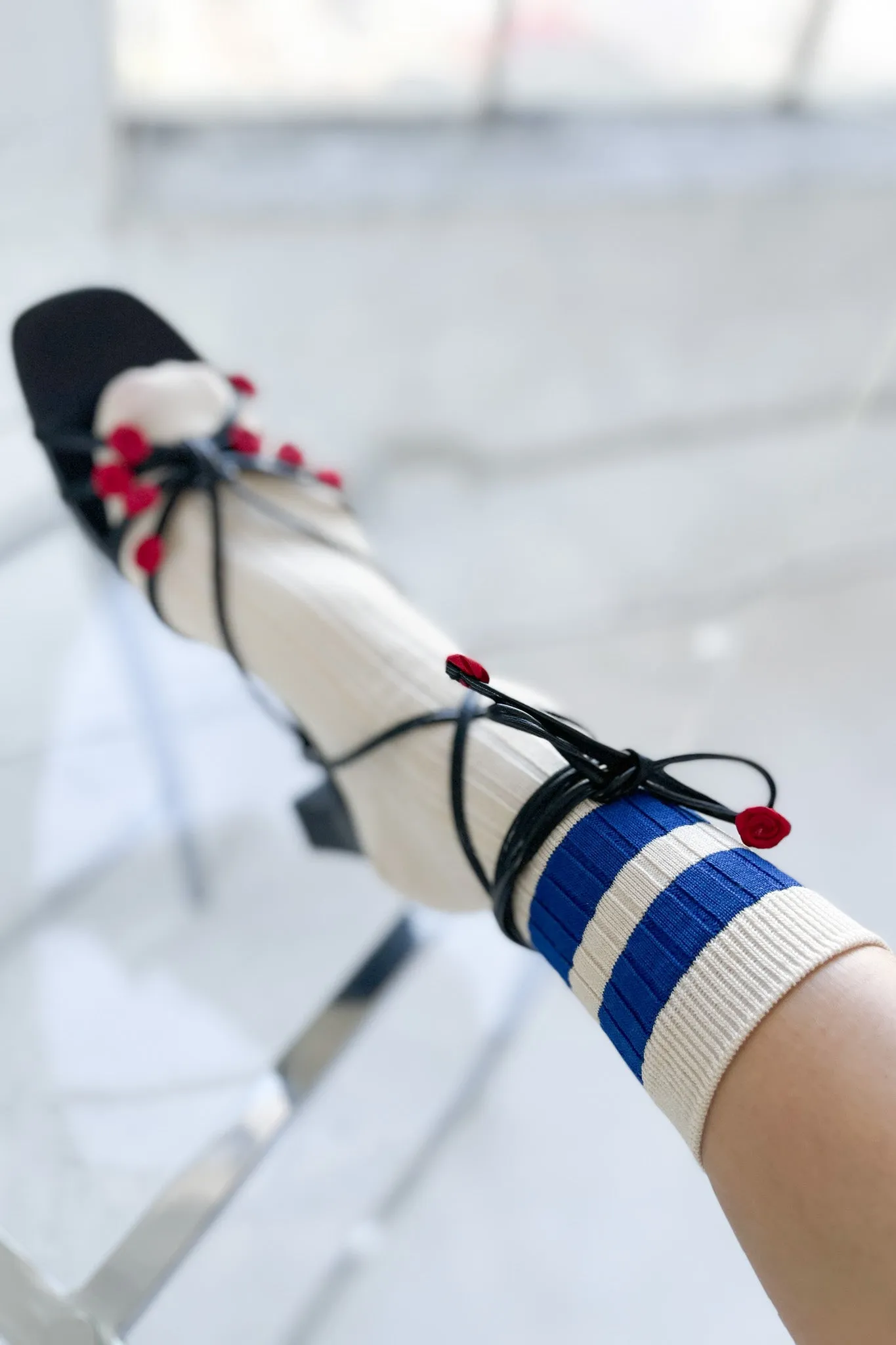 Her Socks - Varsity | Various Colours | by Le Bon Shoppe